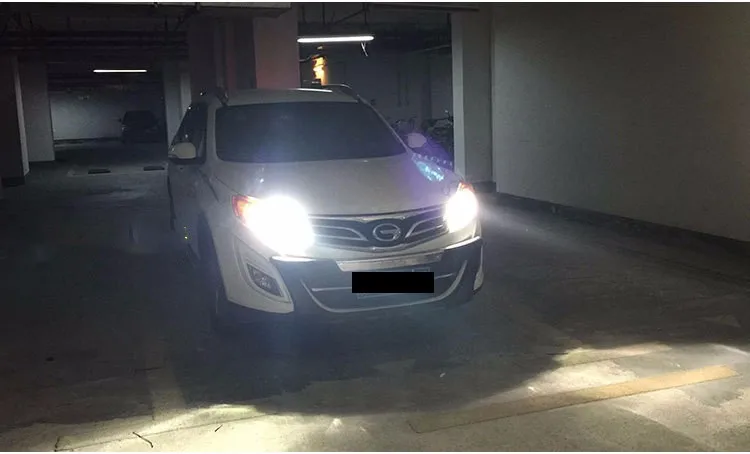 6000K 9003 HB2 H8 H9 H11 H1 H4 H7 светодиодный светильник на голову автомобиля противотуманный