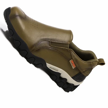 

genuine leather men outdoor camping trekking shoes men sport hunting hiking shoes climbing mountain hiking sneakers shoes men