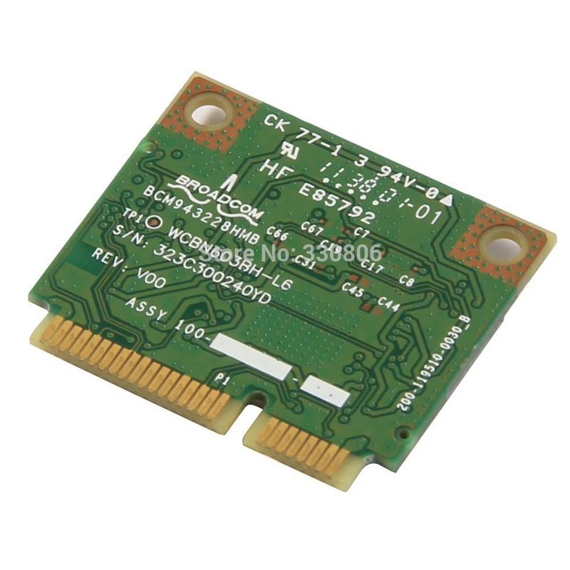 Беспроводная карта BCM943228HMB 802 11 abgn + BT4.0 для Lenovo Thinkpad E530 E430 E435 S430 B430 S230U T430U Series FRU 04W3764
