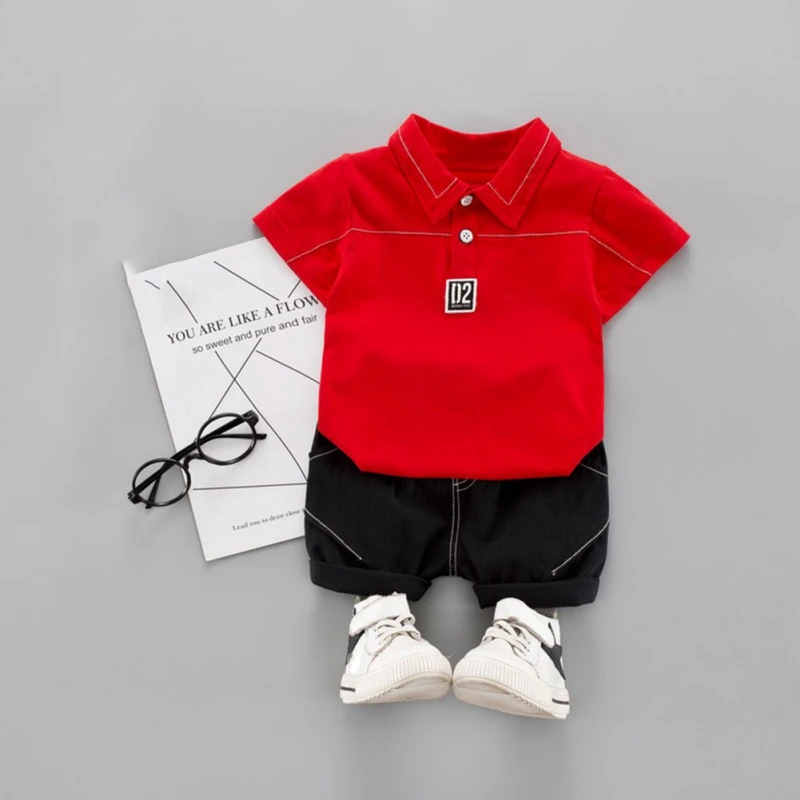 Newborn Baby Summer Casual Baby Boy Short Sleeve Cotton Shirt And Short Pant Kit Kids Toddler Two-piece Outfit Set 1-4Y Newborn Baby Summer Casual Baby Boy Short Sleeve Cotton Shirt And Short Pant Kit Kids Toddler Two-piece Outfit Set 1-4Y