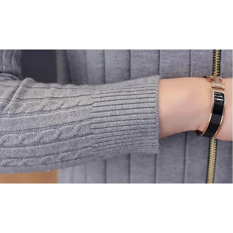 Men Sweater Cardigan Zipper Fashion 2019 New Arrival Autumn And Winter Slim Male Knitted Coat Teenage Boys Korean Style M17