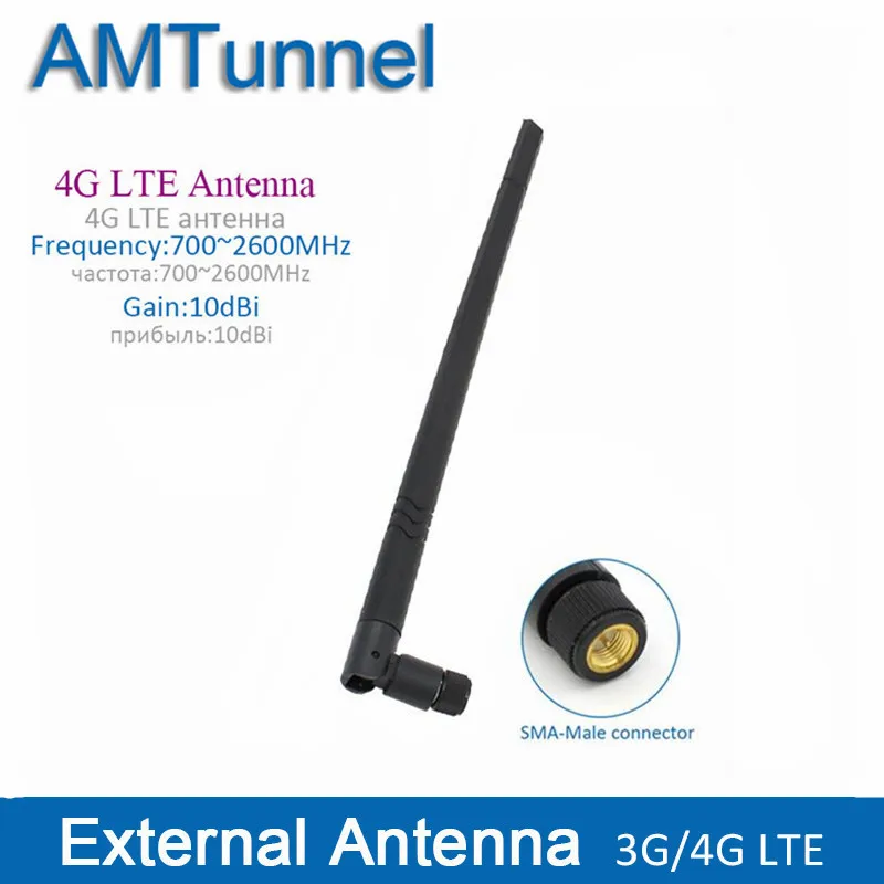 4 г LTE внешняя антенна 10dBi 3g 4 г маршрутизатор Антенна 3g Внутренняя антенна с SMA мужской разъем для Huawei модем-маршрутизатор