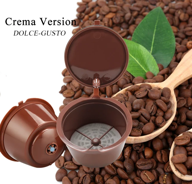 3 шт. многоразовая пустая обновленная версия кофейная капсула dolcegusto корзина Dulce