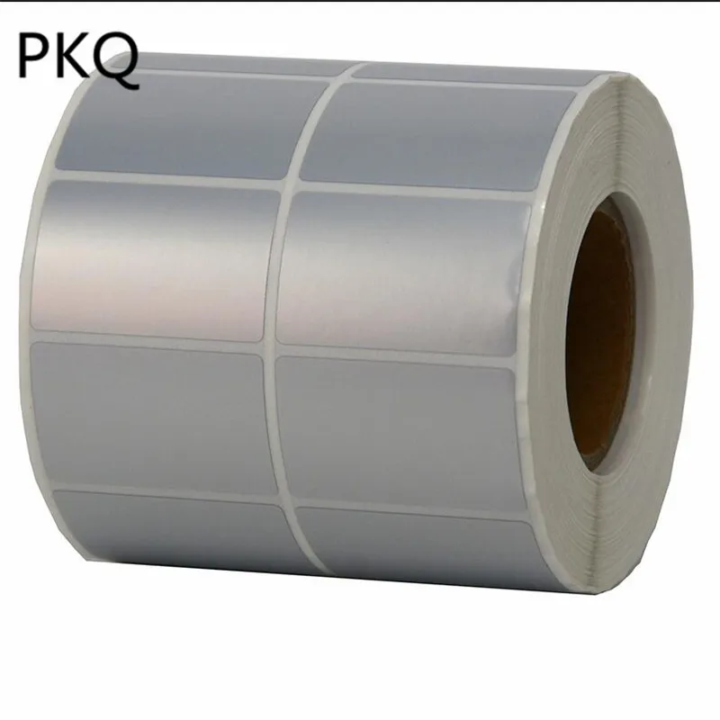 Hot Waterproof Label 10000pcs Stickers 40*10mm Thermal transfer blank