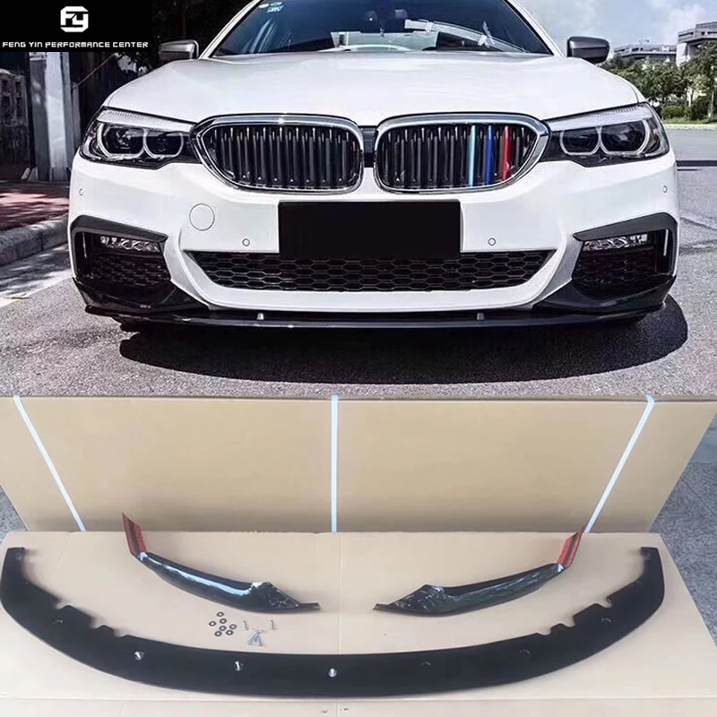 G30 MP style Carbon Fiber front bumper lip for BMW G30 5 series 530i 540i 2018-in Body Kits from ...