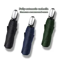 Новинка, 3 складной женский зонт, автоматический зонт от дождя, женский и мужской, большой ветрозащитный зонтик, зонты для мужчин, Прямая поставка, Paraguas