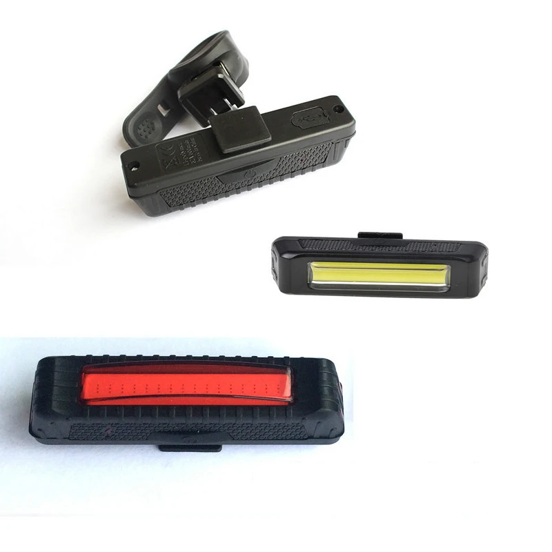 

USB Rechargeable Bicycle Taillight LED Lamp Waterproof MTB Road Bike Light Night Warning Cycling