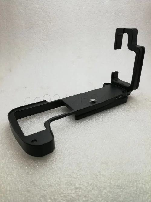 Cnc In Alluminio Piastra A Sgancio Rapido Della Fotocamera L-Piastra 1/4 Vite Di Montaggio Per Olympus Omd E-M1 Ii Em1 Ii Em1Ii Testa Del Treppiede Ac