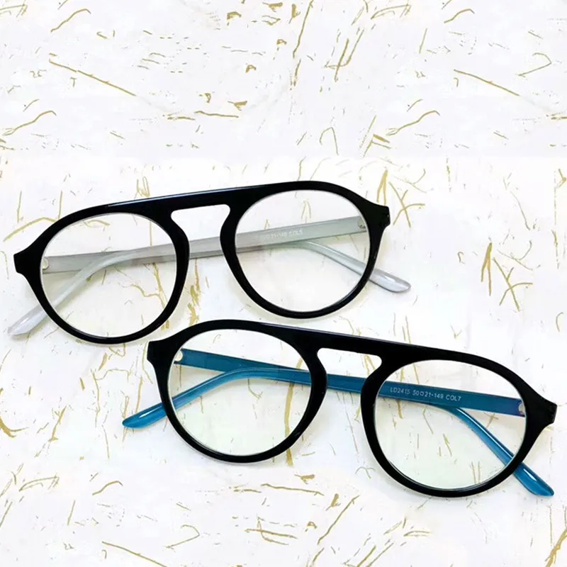 

2019 Korean Round Frame Glasses Frame Men's Retro Large Frame Sorghum Glasses Frame Computer Anti-blue Glasses Armacao De Oculos
