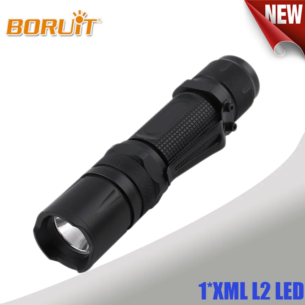 

BORUIT XML L2 LED Flashlight Powerful Hand Lantern Tactical Torch Waterproof Lamp For Fishing Camping Hunting Bicycle 18650