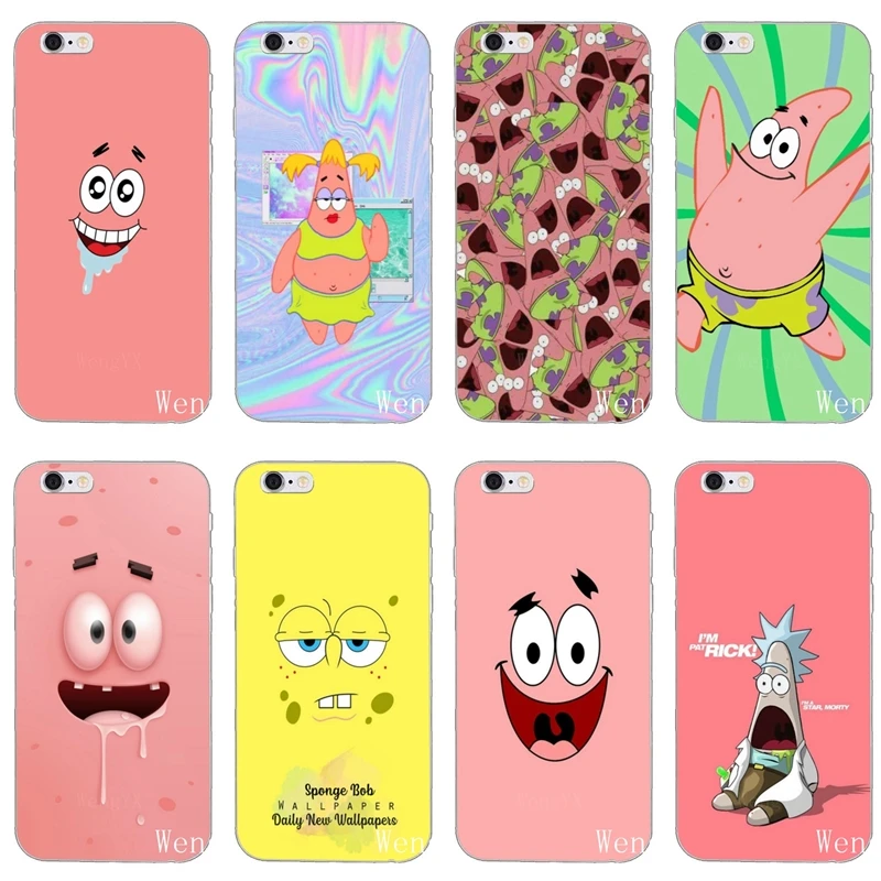 

Soft Silicone Phone Case spongebob Patrick Star For Huawei P30 P20 P10 P9 P8 pro Lite plus P Smart Mini GR5 2019