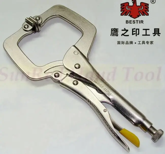 BESTIR taiwan made 14" USA type C big type gripping clamp hardware