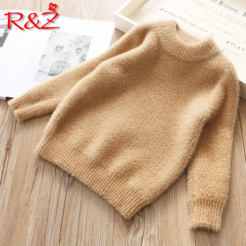 

R&Z children's dress 2019 summer new girls tail dress skirt Europe and the United States children's wear princess print dress