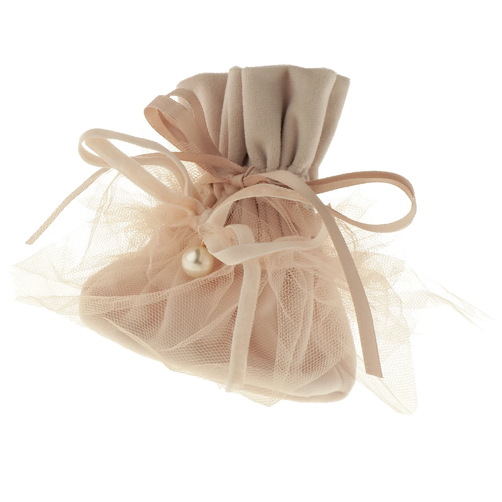 

Tulle Jewelry Packing Pouch Wedding Favor Gift Bags Jewelry Bags