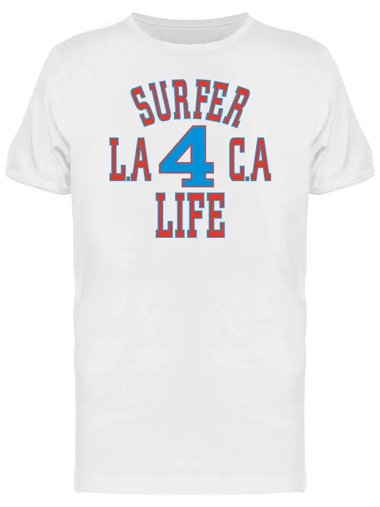 Surfer Sport California Tee Men'S -Image By Shutter Stock 2019 New Arrival Men T Shirt Great Quality Funny Cotton Bulk Shirts | Мужская
