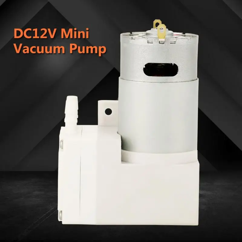 

DC12V Vacuum Pump Negative Pressure Suction Pumping for Food Packaging Machine Engineering Plastic Vacuum Pump