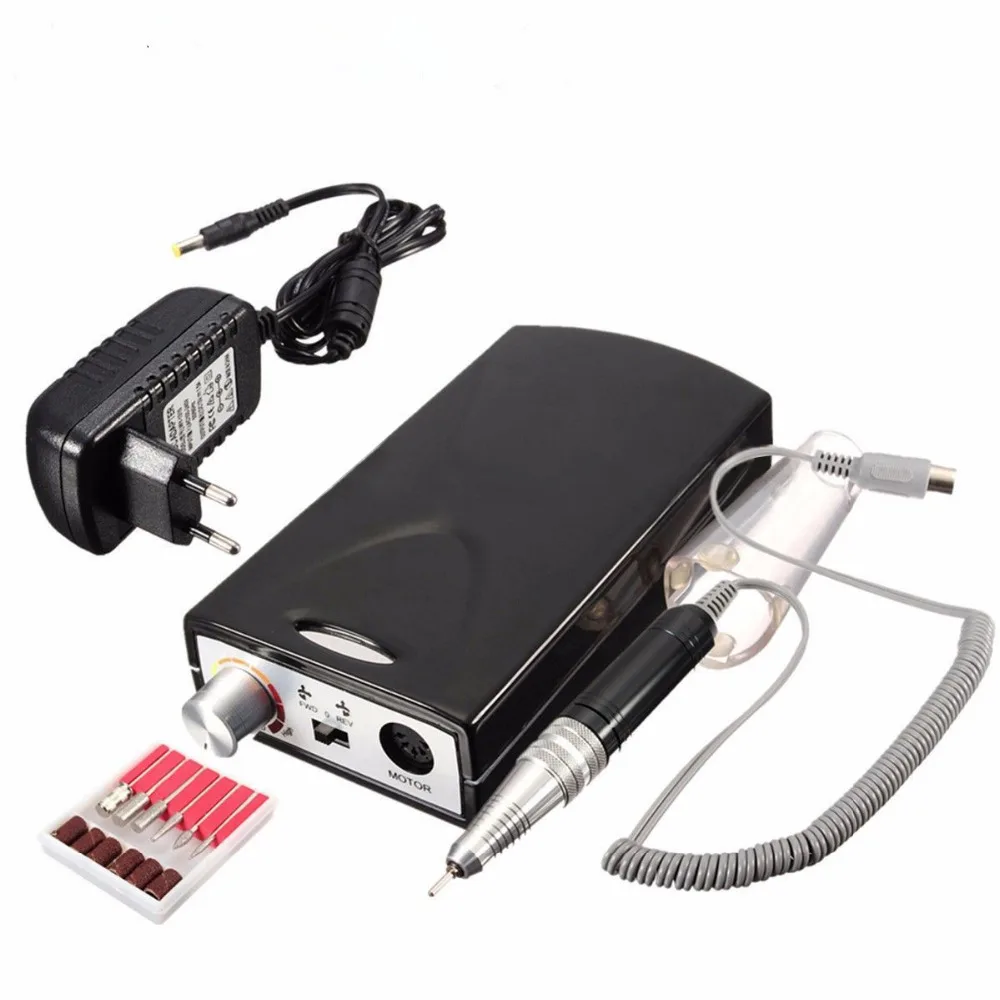 

Superior Quality Electric Nail Art Machine Set 20000RPM Nail Art Equipment Nail Pen File Drill Bit Accessory With EU Plug