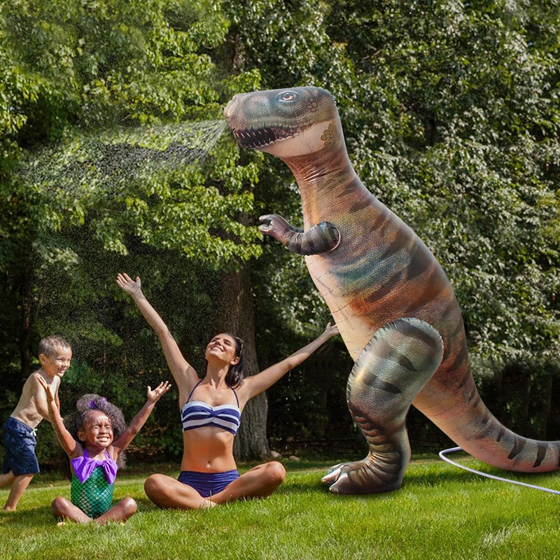 180cm GINORMOUS DINOSAUR YARD SPRINKLER For Kids Adult Summer Backyard Outdoor Water Toys Pool Accessories Child Game Plaything 34 2