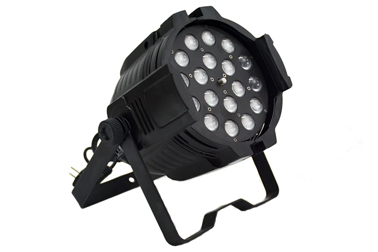 4/6/8 pz 18x18 Вт Zoom Luci LED Par con 1 чехол rgbwa uv 6 в светодиодный par luce dj контроллер dmx luci led
