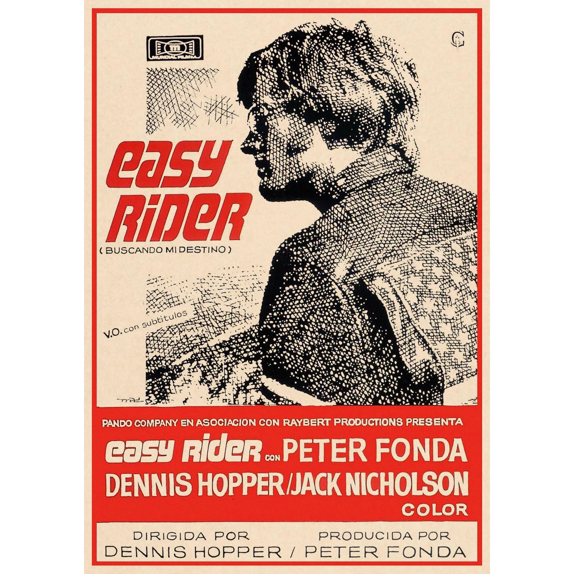 Easy Rider домашний интерьер украшения Крафт Фильм плакат рисунок core наклейки на стену 42*30 см