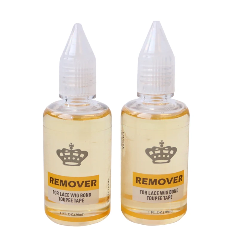 

1/2/5 bottle 1OZ 30ml hair glue remover for lace wig toupee skin weft tape hair extension remover