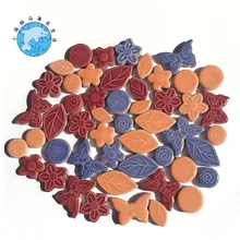 Бабочка Луна Звезда керамическая мозаика