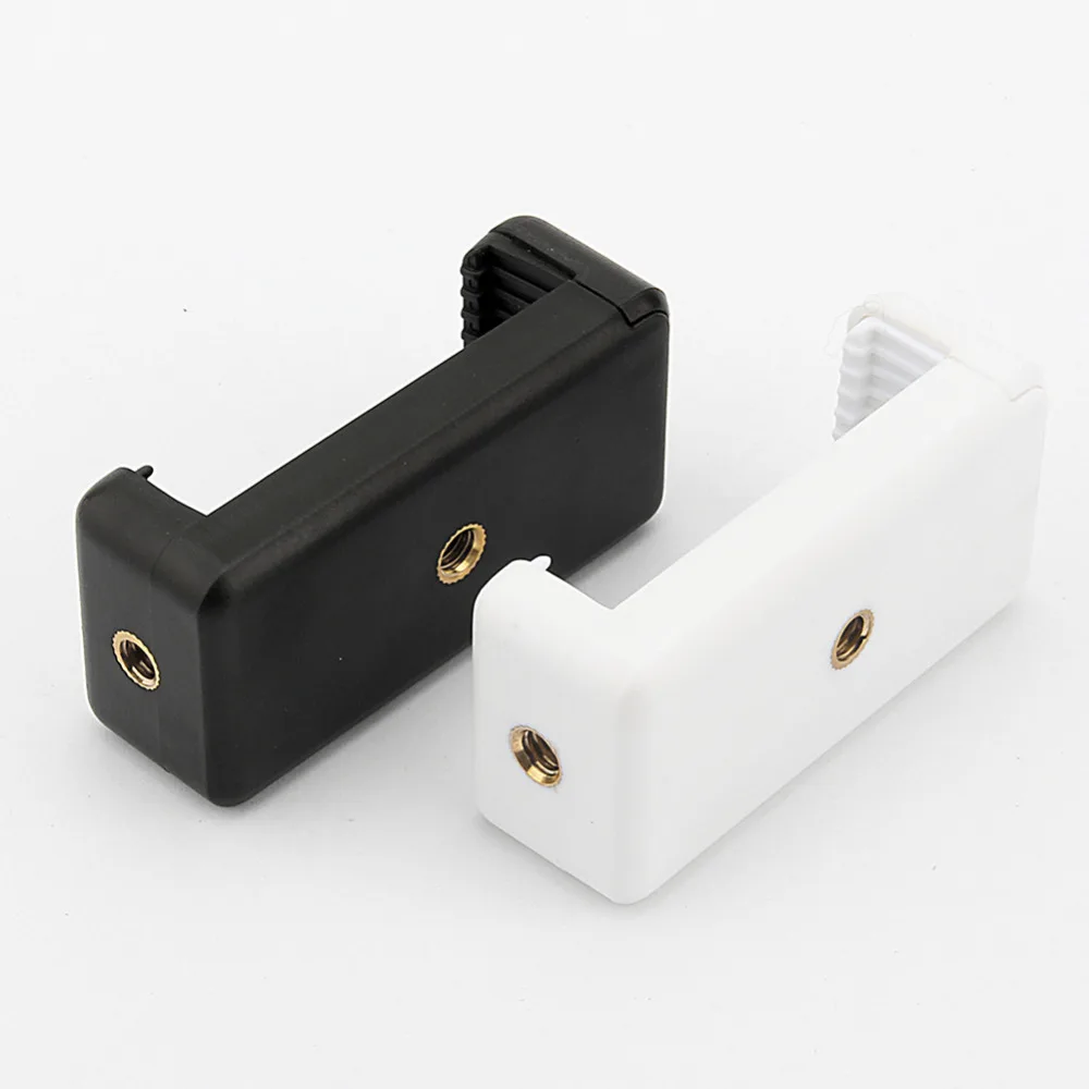 Phone Clip Bracket Holder Mount Tripod Monopod Stand for