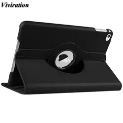 Viviration высокое качество A1584 A1652 PU защитная оболочка кожного покрова для Apple iPad Pro 12,9 "дело Luxury сплошной черный кожаный чехол