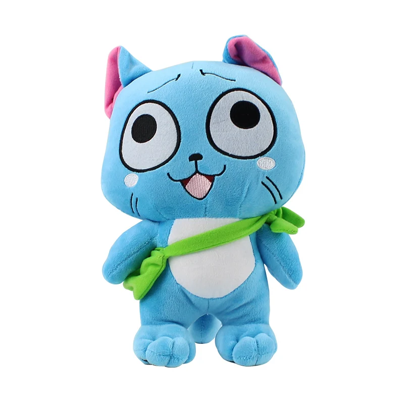 

27cm anime animal cat plush Happy cat cute plush cartoon doll toy hot anime FAIRY TAIL Etherious Natsu Dragneel animal cat