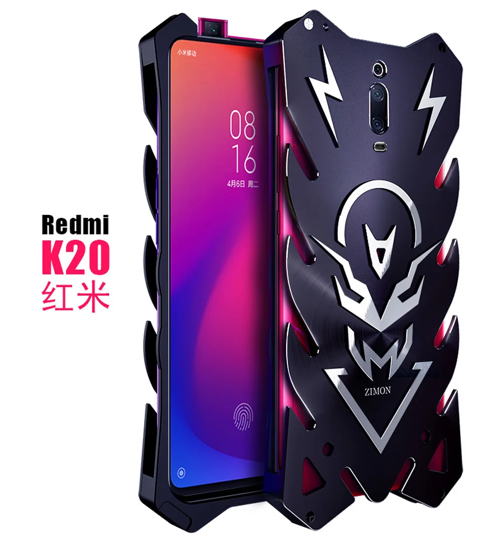 ZIMON Алюминиевый противоударный металлический корпус Fundas для Xiaomi mi 9T чехол Red mi K20 Pro чехол s Coque чехол для телефона защитный чехол