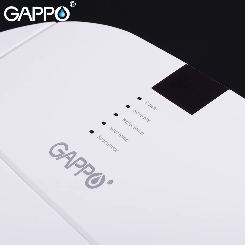  GAPPO Toilet Seats Elongated Bidet lid Smart Bidet Toilet Seats Intelligent Clean Dry Toilet cover  - 4000221113342