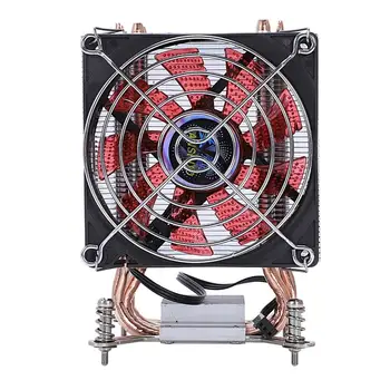 

Lanshuo Pure Copper 4 Heat Pipe Thermal Processor Cooler For Lga /1150 / 1151/1155/1156/1366 Intel Multi-Platform Cpu Radiator