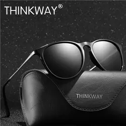 Thinkway классические поляризационные солнцезащитные очки для женщин Для мужчин Для женщин вождения квадратная рамка солнцезащитные очки с