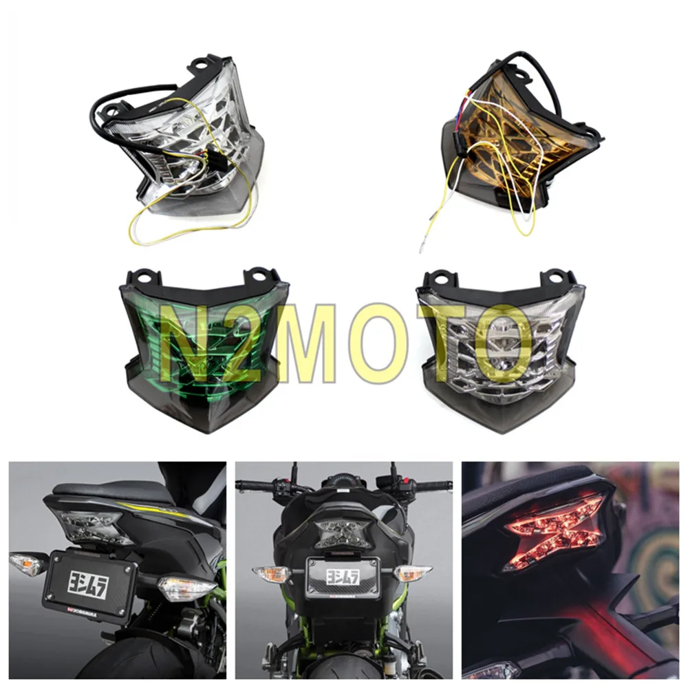 Motorcycle Integrated Taillights Tail Brake Light Indicator for