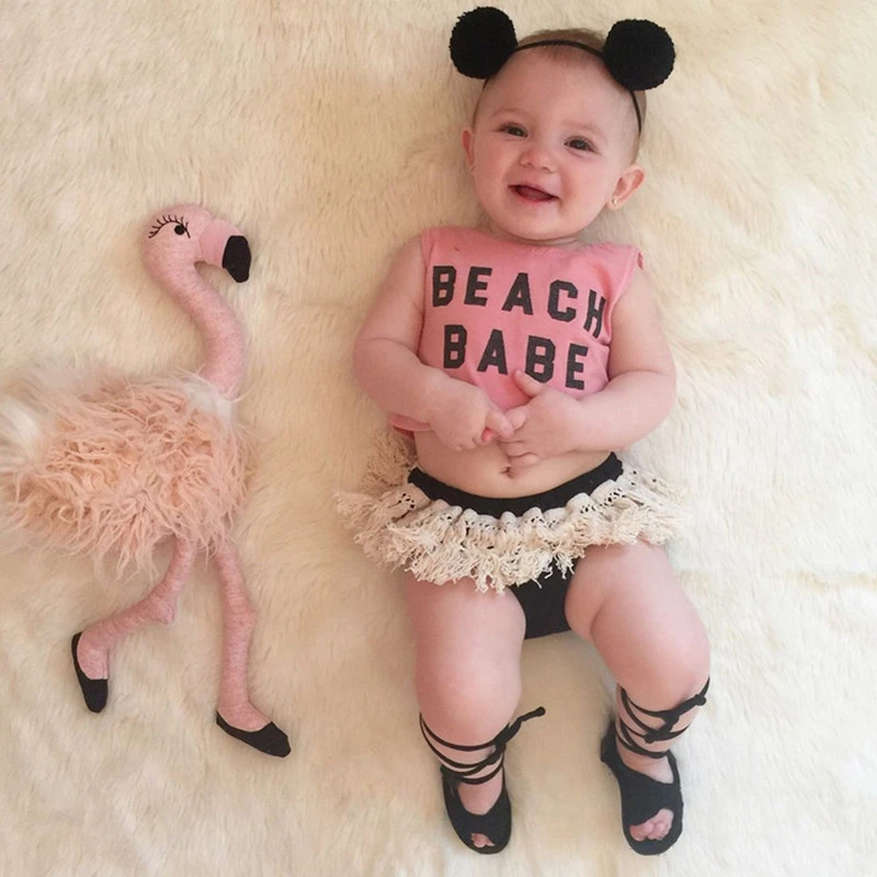 Tenue D Ete Pour Bebe Haut Rose Imprime De Plage Avec Bloomer Dans Un Ensemble Filles Tenue En Dentelle Mignonne A La Mode Livraison Gratuite Aliexpress Tenue D Ete Pour Bebe Haut Rose Imprime De Plage Avec Bloomer Dans Un Ensemble Filles Tenue En Dentelle Mignonne A La Mode Livraison Gratuite Aliexpress