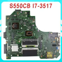 S550C S550CM S550CB Motherboard K56CM REV2.0 mainboard With i7-3517U GT740 2G 100% Tested