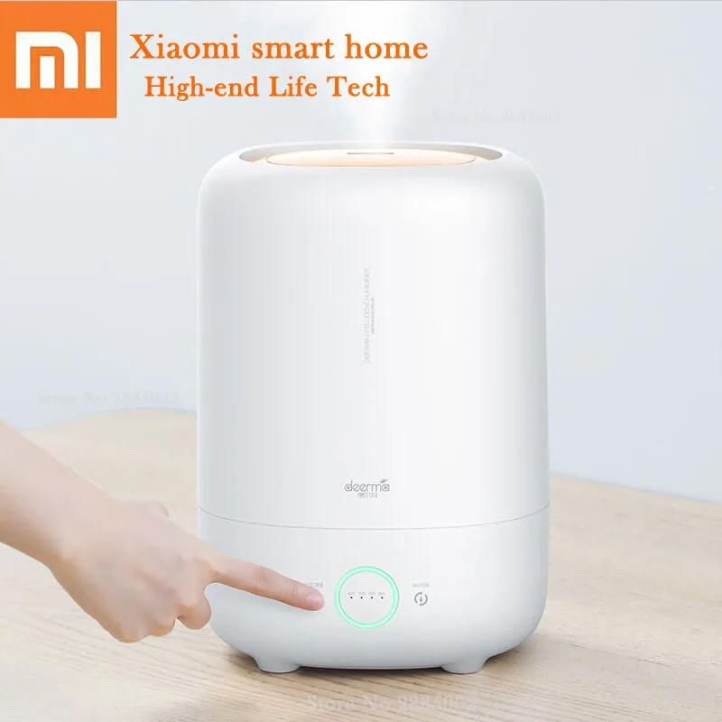 

Xiaomi Deerma Household Air Humidifier Air Purifying Mist Maker 6L Bedroom Mute Timing Touch Screen Adjustable For Office Home