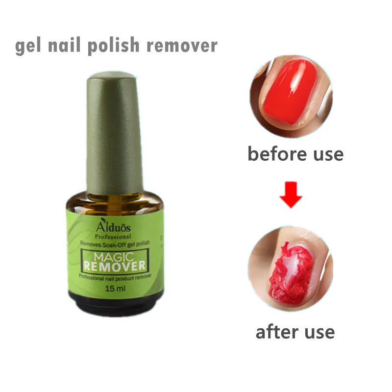 

2019 New Arrival 15ml Nail Gel Soak Off Magical Remover Gel nail polish uv Gel Top Coat and Base Coat Matte Top Coat Primer