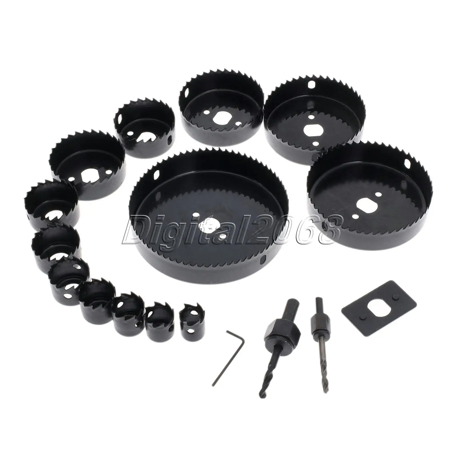 Buy 13pcs Hole Saw Bit Cutting Set Kit Tool 2 Mandrils