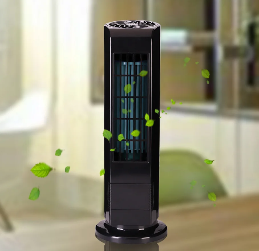 

Mini leafless fan creative mini fan home cooling portable desktop student usb fan tower fan