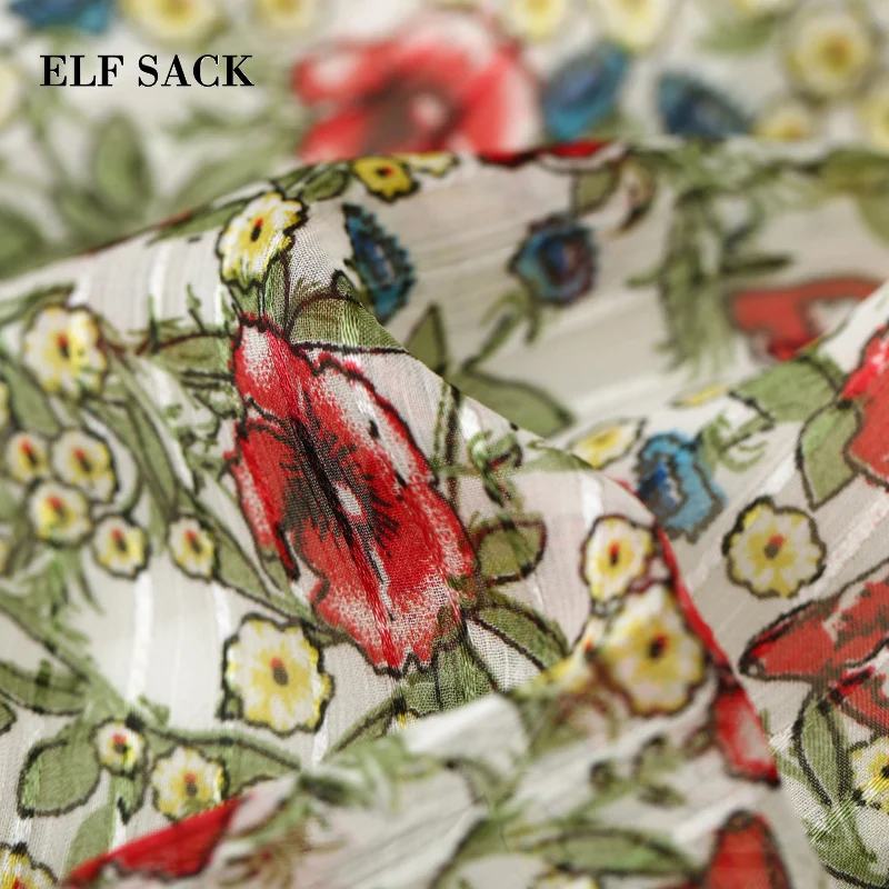 Женский комплект из 2 предметов ELFSACK хлопковая Футболка с о вырезом и принтом в