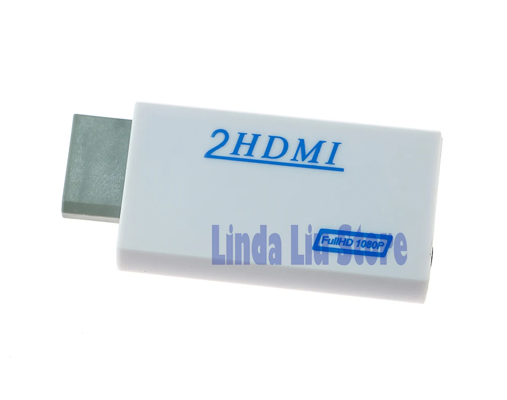  ChengChengDianWan Per Wii Adattatore Hdmi Wii2HDMI Converter Full HD 1080 P 3.5mm Audio Video Uscit