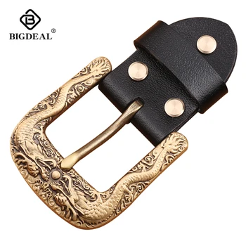 

Solid brass Men Belt Buckle 40mm Metal Pin Buckle Fashion Jeans Waistband Buckles For 3.8cm Belt DIY Leather Craft Accessories