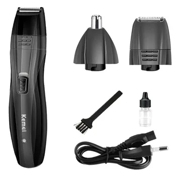 

Kemei KM-6635 3 In 1 Rechargeable Nose Beard Trimmer Ear Sideburns Hair Trimmer Hair Clipper