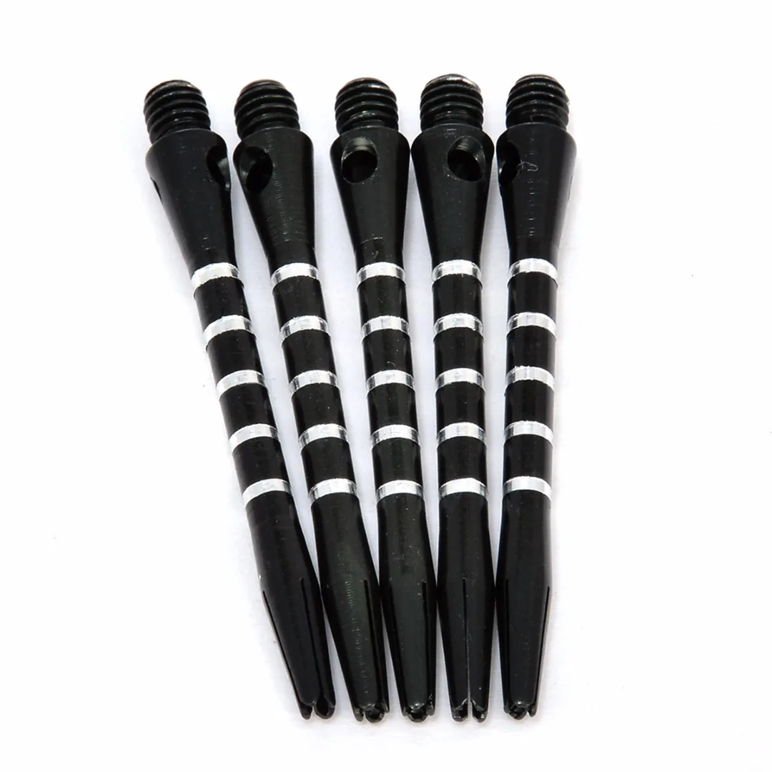 Sports 30Pcs Darts Shafts For Professional Aluminum Colorful 50mm Length Harrows Throwing Toy Darts Shafts