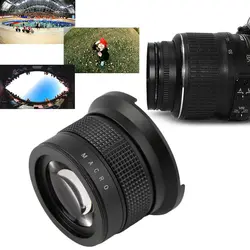 Лидер продаж! 0,35X58 мм Super HD макрообъектив широкоугольный объектив рыбий глаз для Canon EOS Перевозка груза падения
