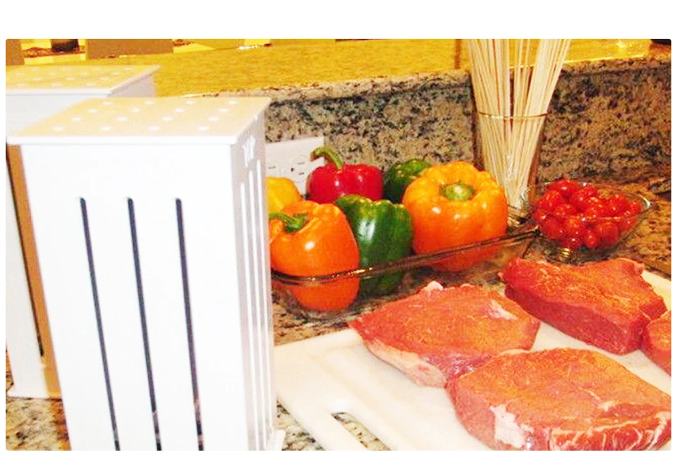 Portable 16 Hole Meat BBQ Barbecue Skewers Machine Kabob Maker Box Multi-purpose Meat Grinders BBQ Grill Tool Gadget Accessories (3)