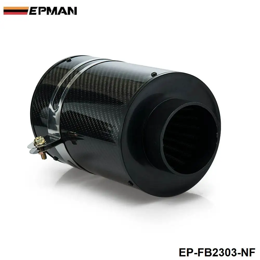 Универсальный индукционный комплект холодной подачи и воздухозаборник из углеродного волокна без вентилятора для BMW MINI Cooper S R53 EP-FB2303-NF