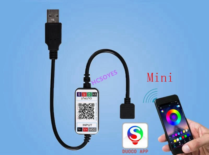 DC5-24V RGB контроллер 5 в Smart Mini приложение НЛО Bluetooth USB мини музыкальный контроллер IOS Android телефон Беспроводной RGBW мягкие полосы