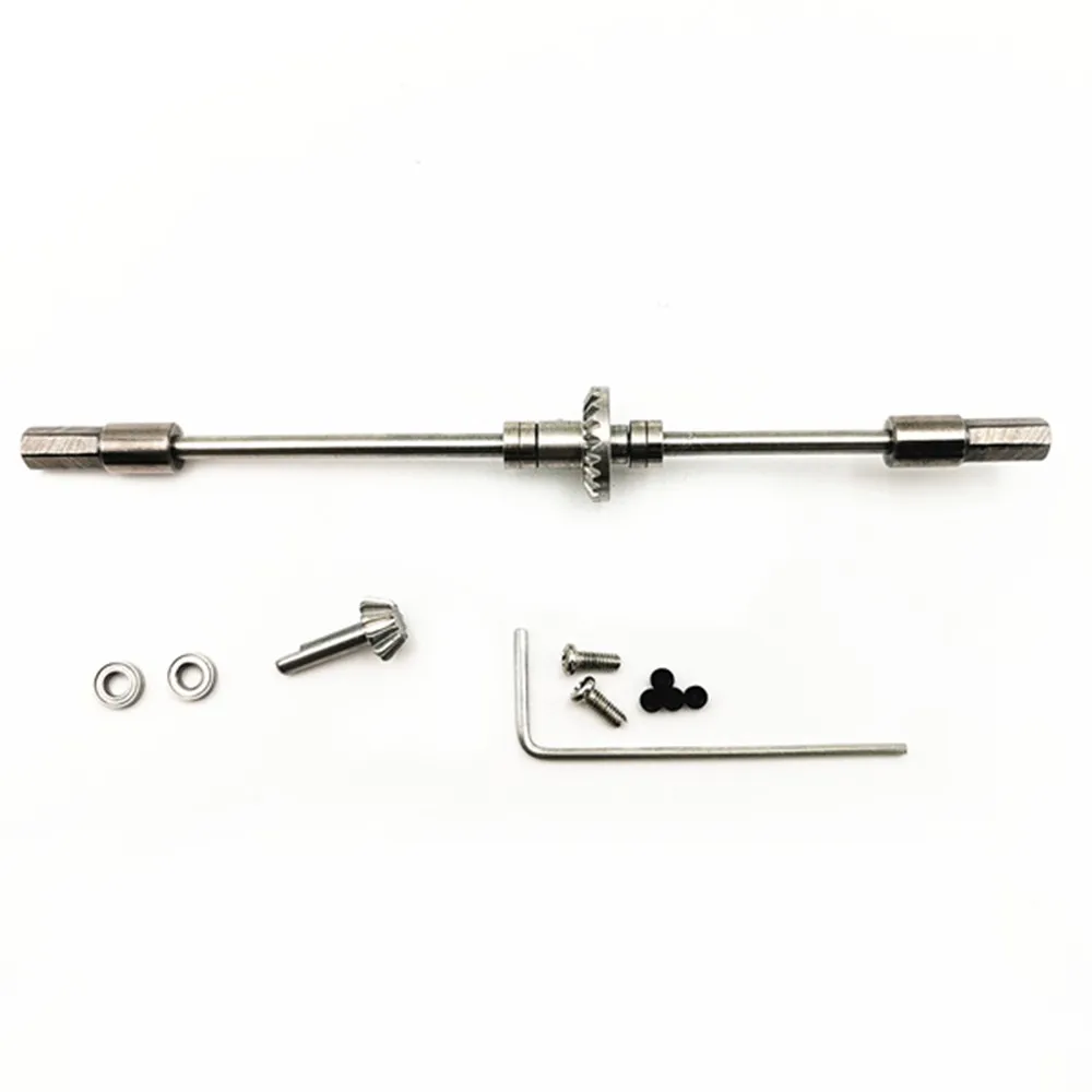 

WPL RC Car Spare Parts Upgrade Metal Gear for MN Model D90 D91 WPL B14 B24 B16 C14 C24 B36 Metal Rear Axle KIT Toys